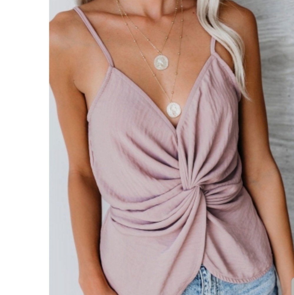 LAST 1!!💖 1X 💖HP 04/15 ** Pink Twist Cami - Picture 3 of 6
